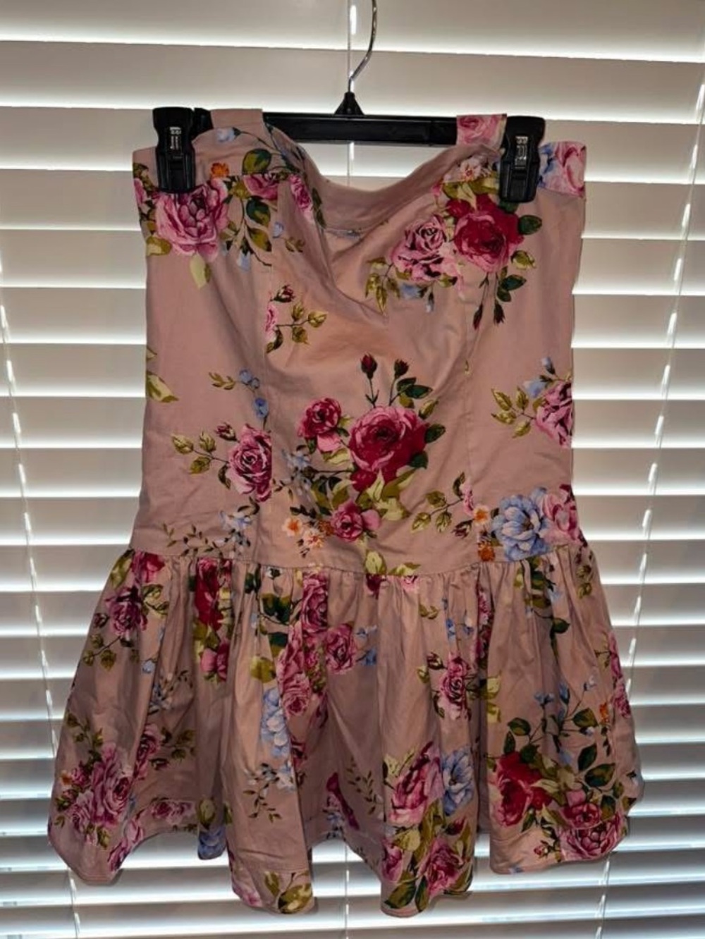 Buddy Love Blush Pink Floral Mini Dress